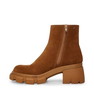Steven Madden Halt Chestnut Suede Boots